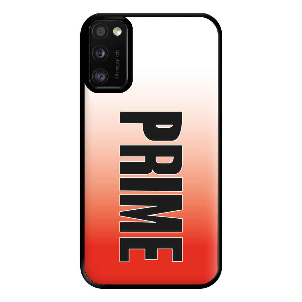 Prime - Red Gradient Phone Case for Galaxy A41