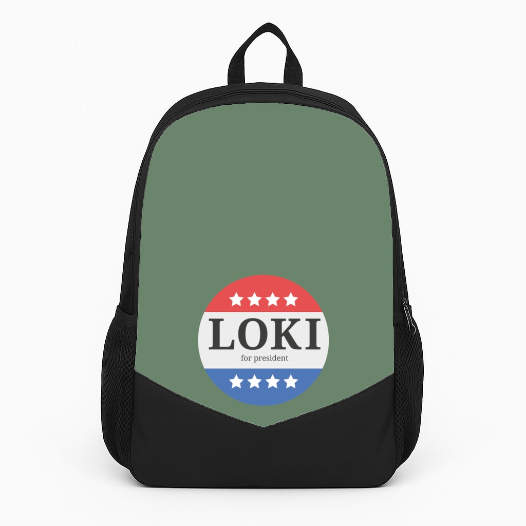 Loki For President Backpack