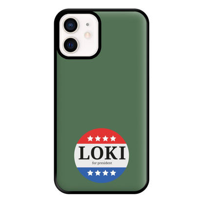 Loki For President Phone Case for iPhone 12 Mini