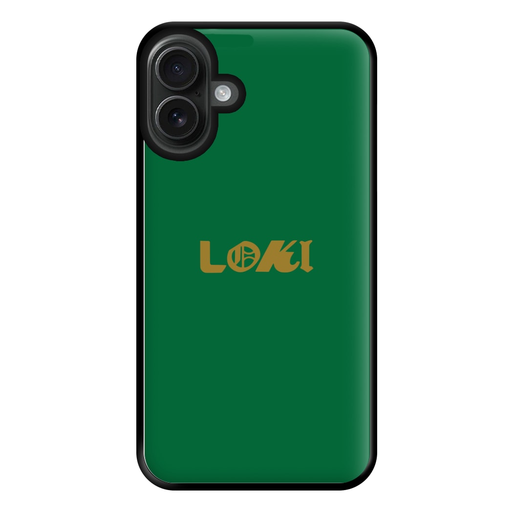 Logo Phone Case for iPhone 16 Plus