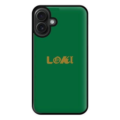 Logo Phone Case for iPhone 16 Plus