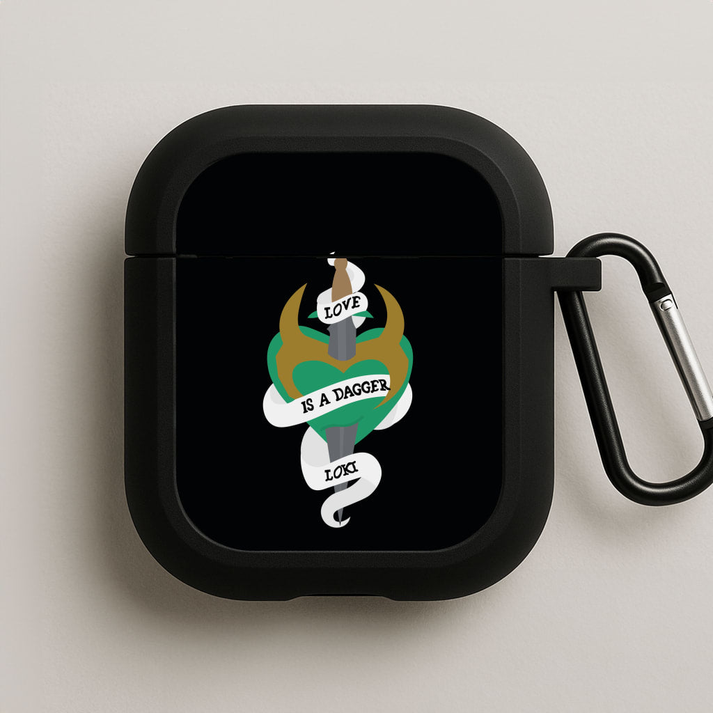 Love Is A Dagger AirPods Case