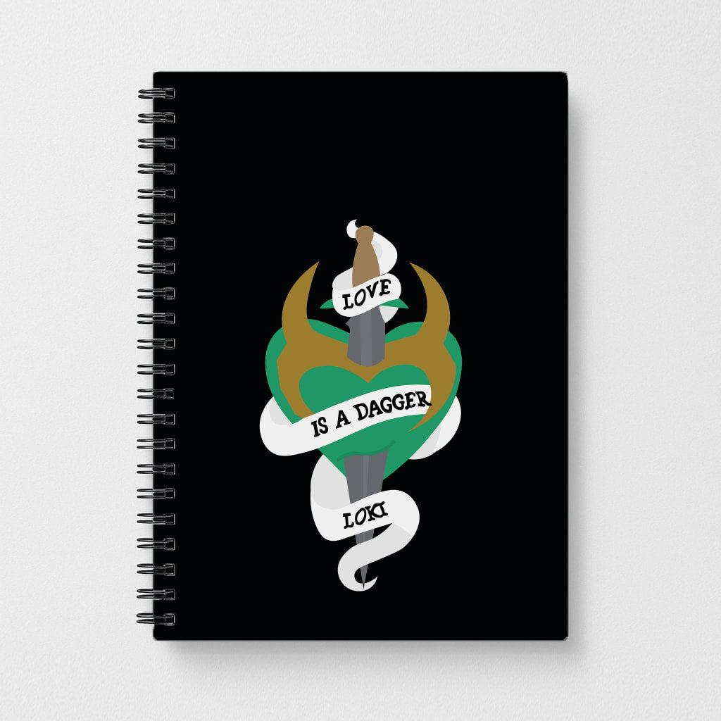 Love Is A Dagger Notebook