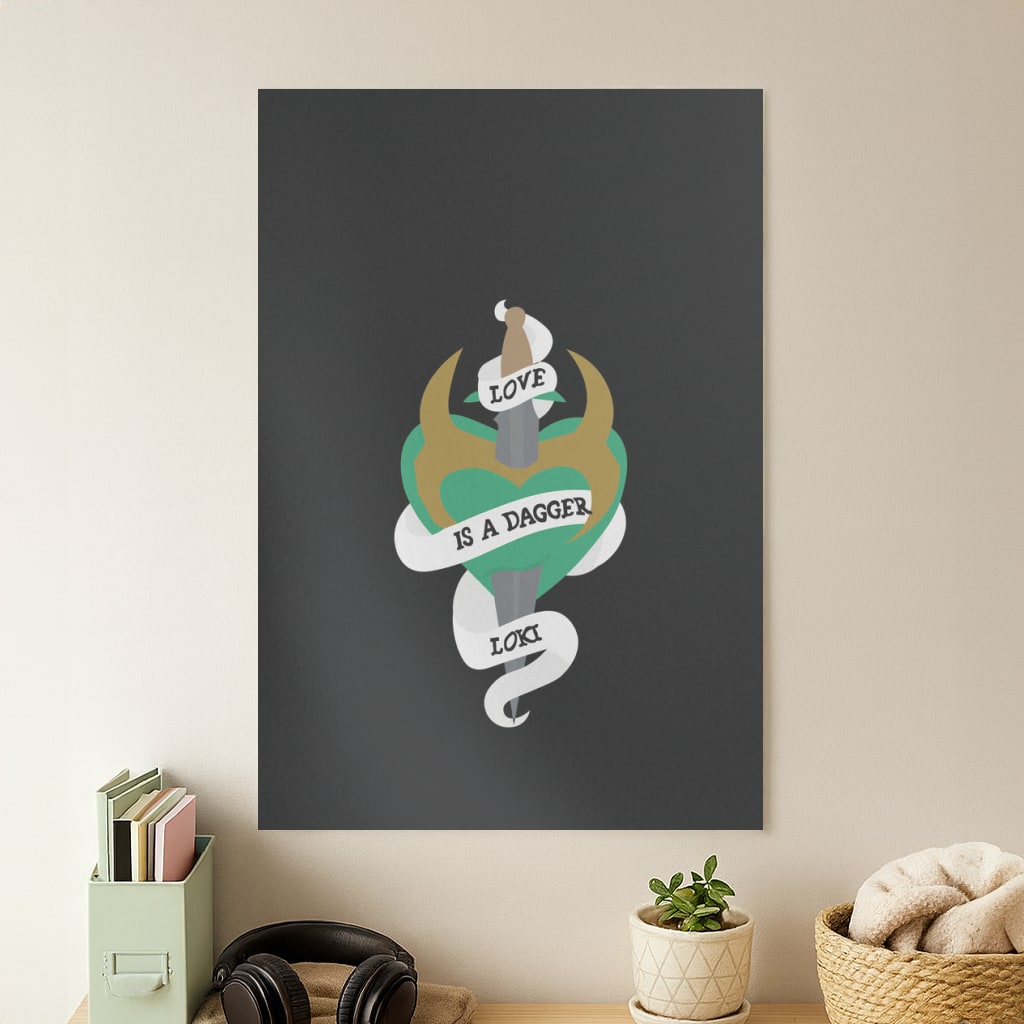 Love Is A Dagger Poster