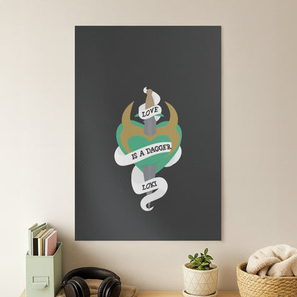 Love Is A Dagger Poster