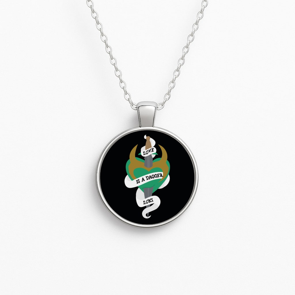 Love Is A Dagger Necklace