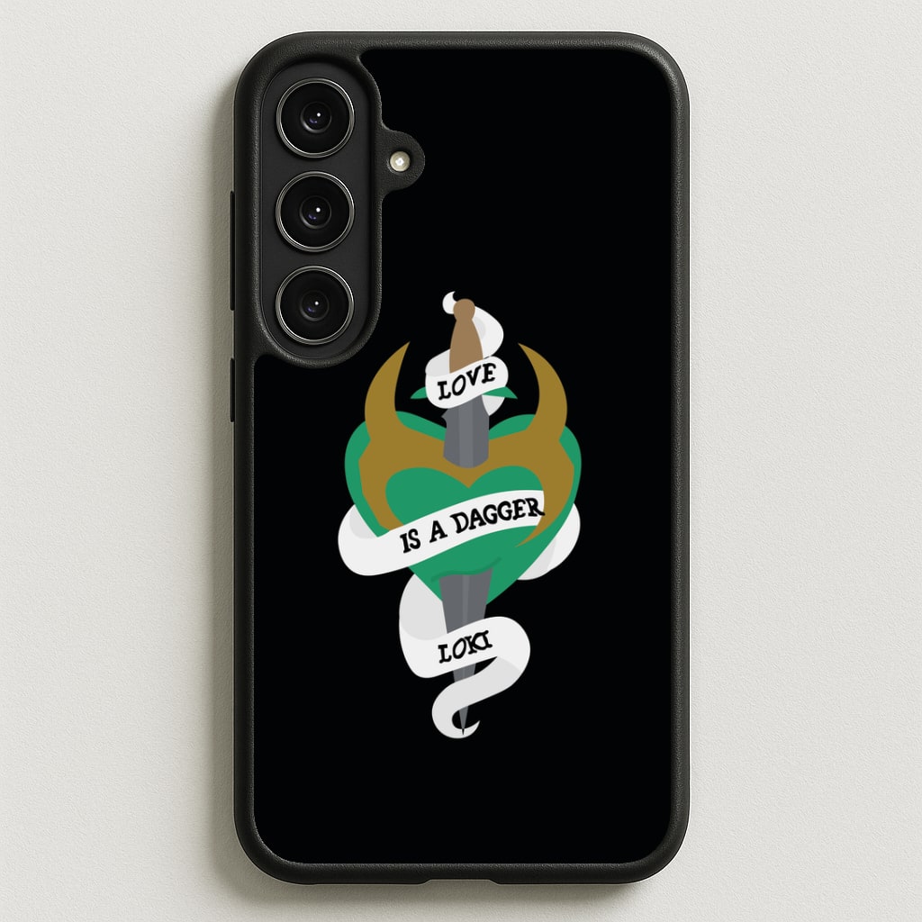 Love Is A Dagger Phone Case for Galaxy S25FE