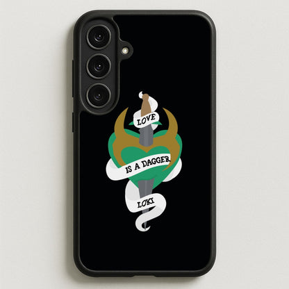 Love Is A Dagger Phone Case for Galaxy S25FE