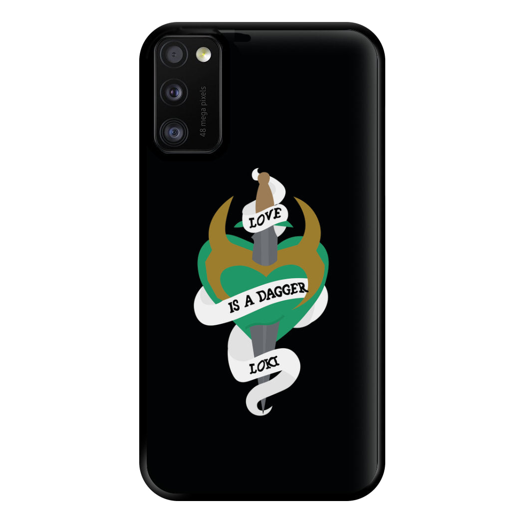 Love Is A Dagger Phone Case for Galaxy A41