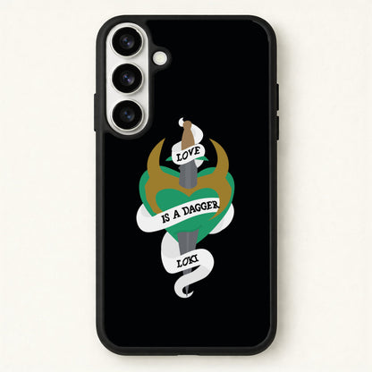 Love Is A Dagger Phone Case for Galaxy S26