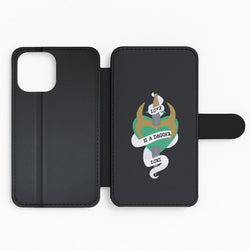 Love Is A Dagger Flip Phone Case