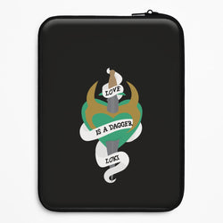 Love Is A Dagger Universal Laptop Sleeve
