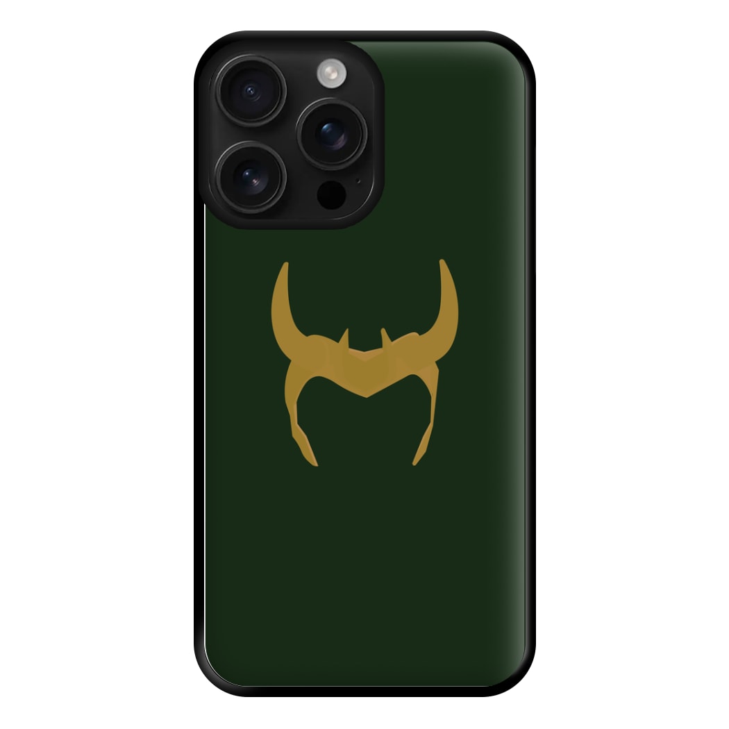 The Horned Helmet Phone Case for iPhone 16 Pro Max