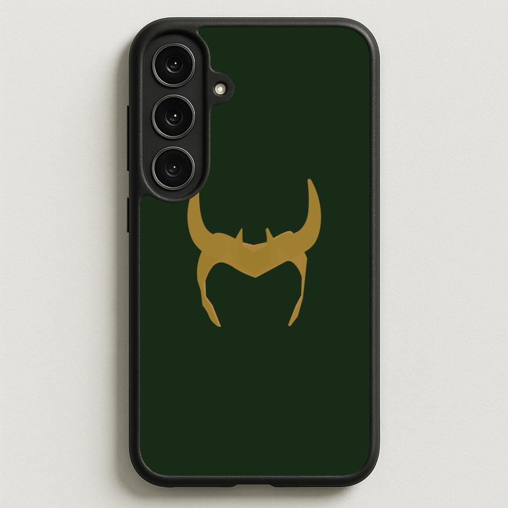 The Horned Helmet Phone Case for Galaxy S25FE