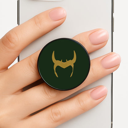 The Horned Helmet Phone Grip