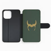 The Horned Helmet Flip / Wallet Phone Case 2