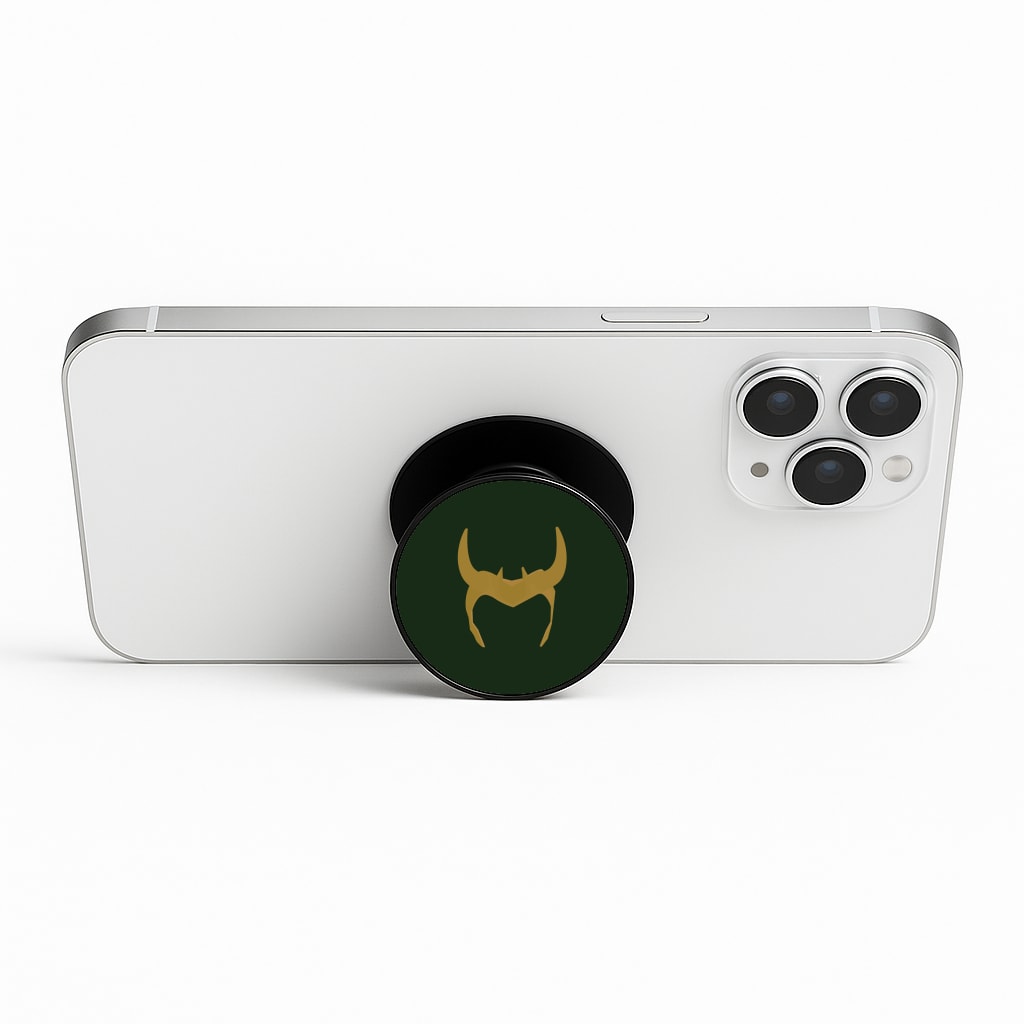 The Horned Helmet Phone Stand