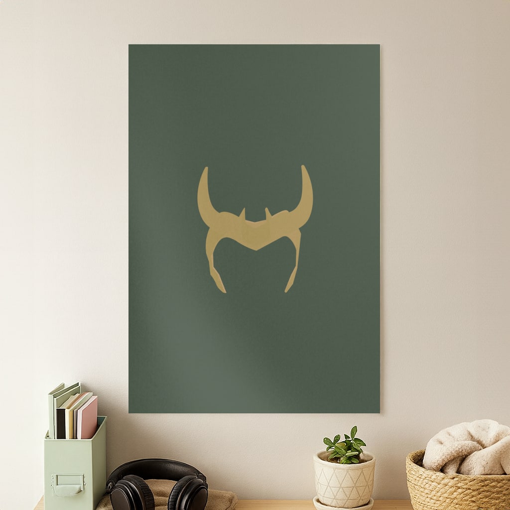 The Horned Helmet Poster