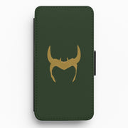 The Horned Helmet Flip / Wallet Phone Case 1