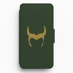 The Horned Helmet Flip / Wallet Phone Case