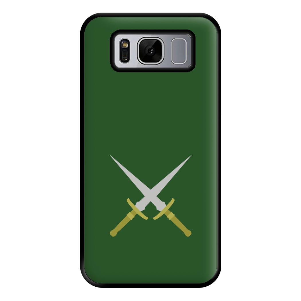 Double Daggers Phone Case for Galaxy S8 Plus