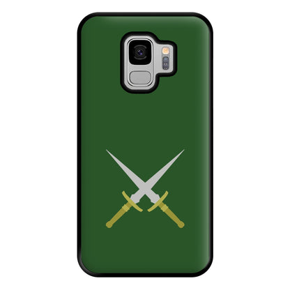 Double Daggers Phone Case for Galaxy S9 Plus