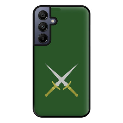 Double Daggers Phone Case for Galaxy A15