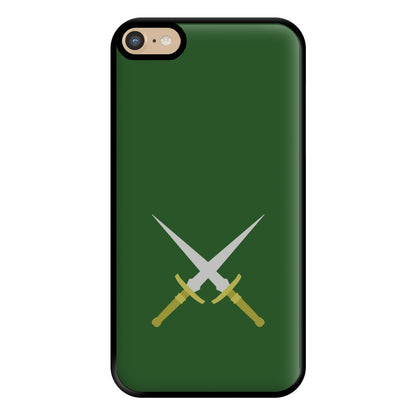 Double Daggers Phone Case for iPhone 6 Plus / 7 Plus / 8 Plus