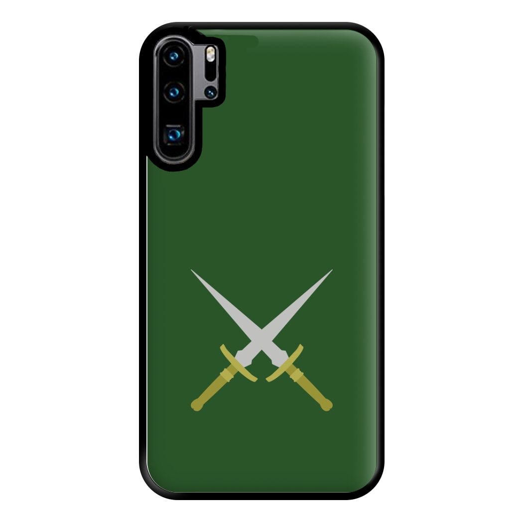 Double Daggers Phone Case for Huawei P30 Pro