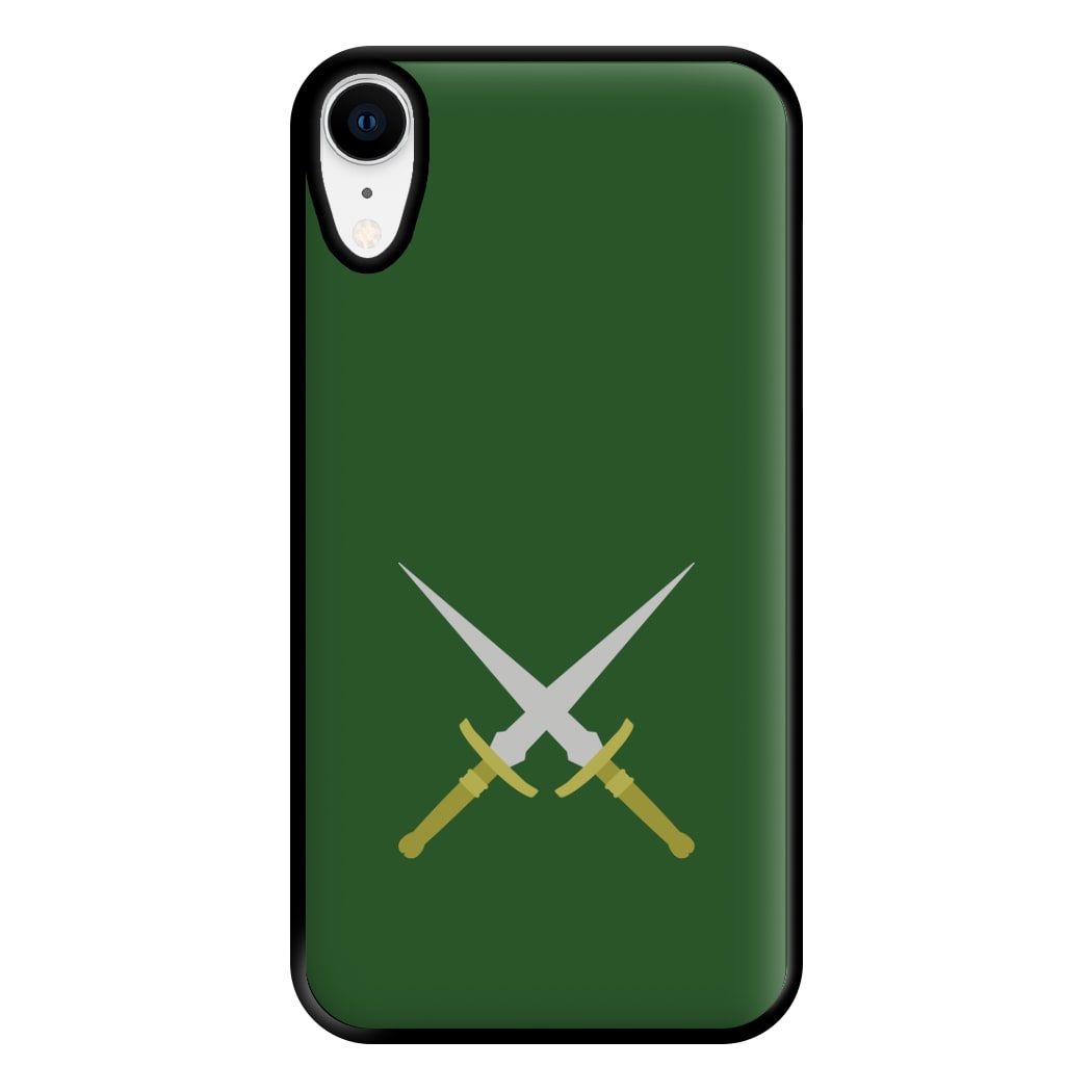 Double Daggers Phone Case for iPhone XR