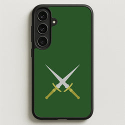 Double Daggers Phone Case for Galaxy S25FE
