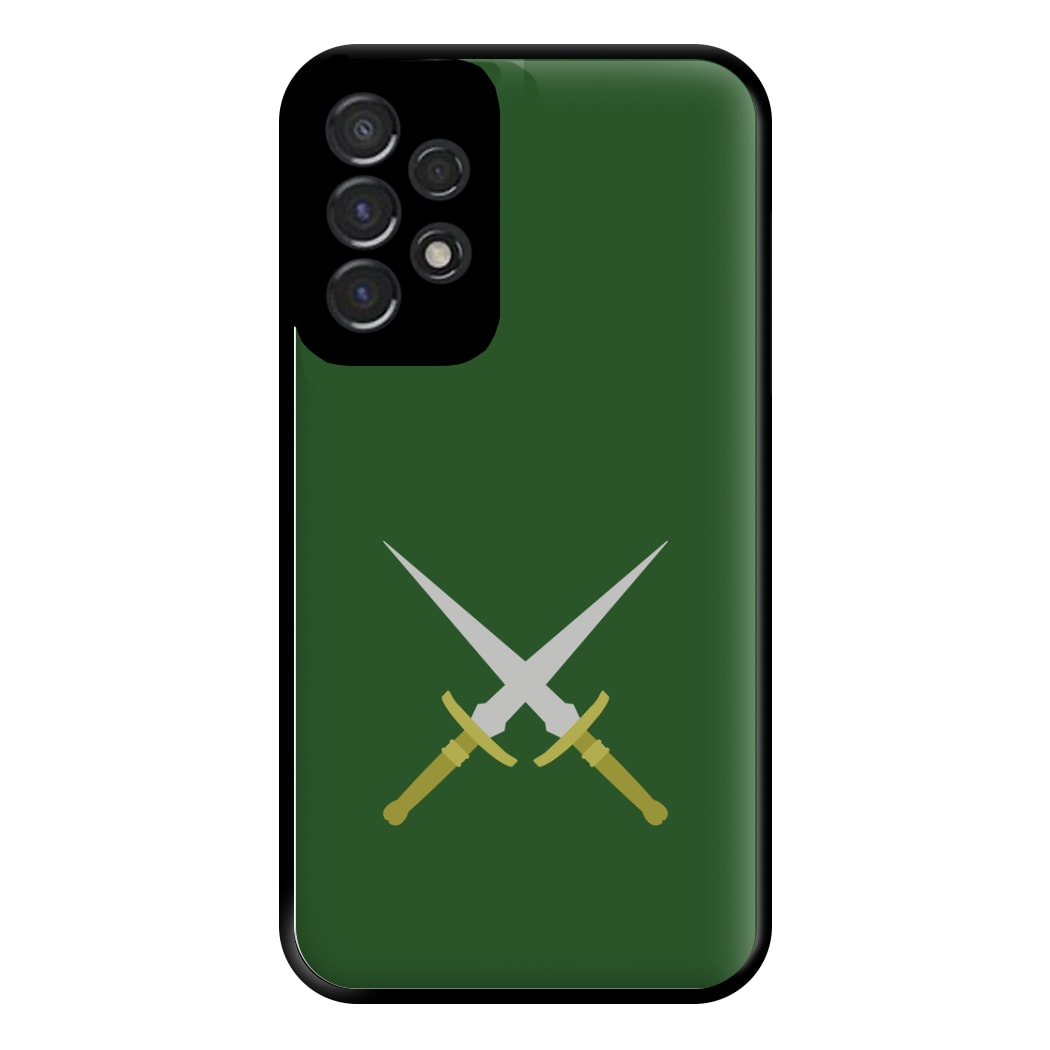 Double Daggers Phone Case for Galaxy A53