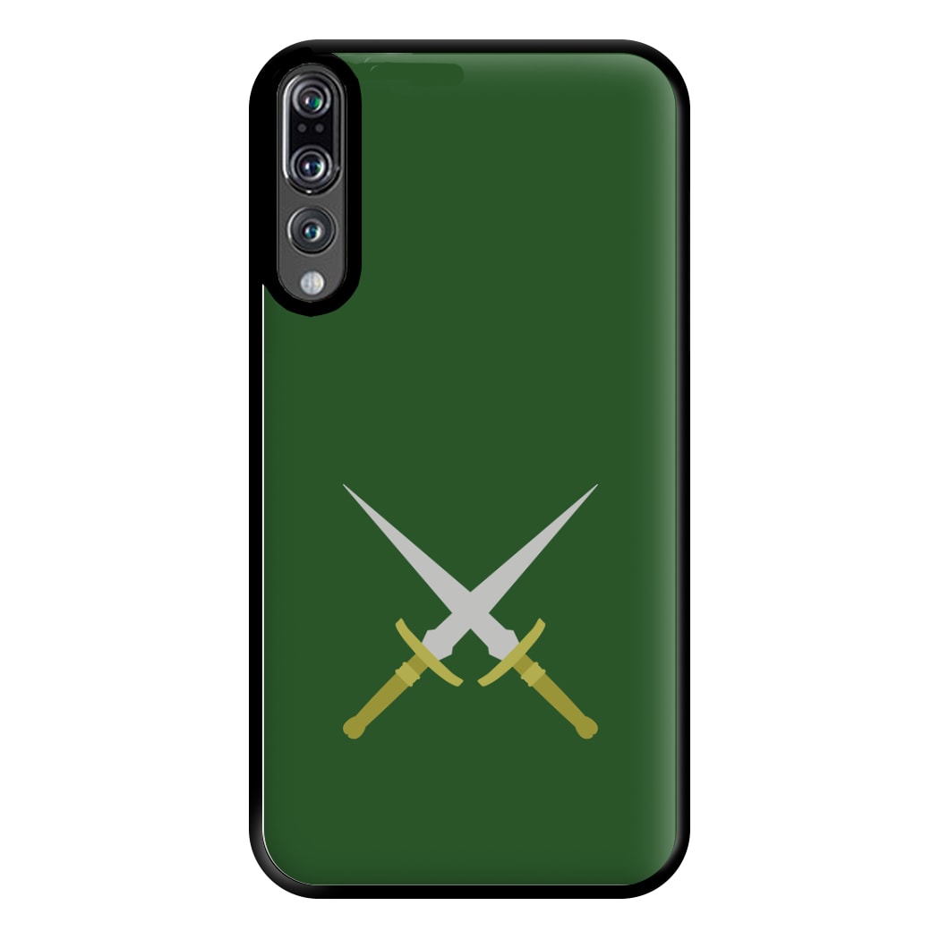 Double Daggers Phone Case for Huawei P20 Pro