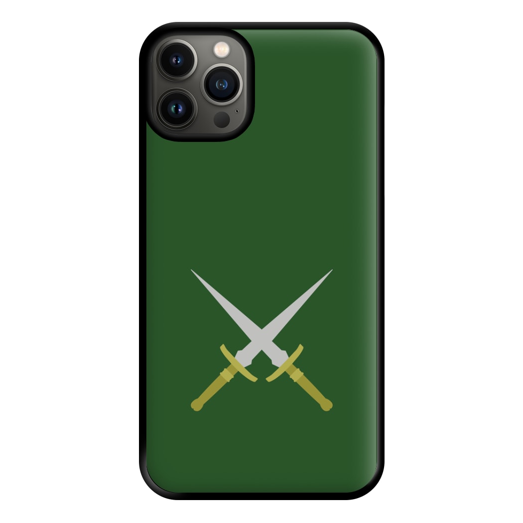 Double Daggers Phone Case for iPhone 13