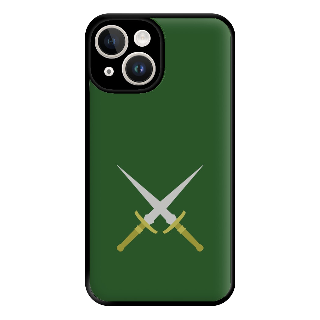 Double Daggers Phone Case for iPhone 14