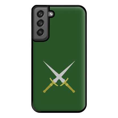 Double Daggers Phone Case for Galaxy S21FE