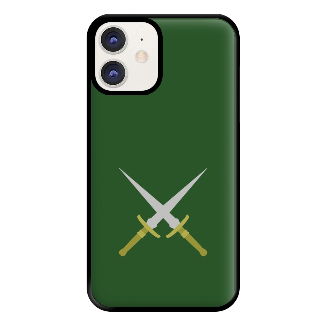 Double Daggers Phone Case for iPhone 11