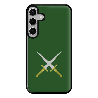 Double Daggers Phone Case for Galaxy S24FE