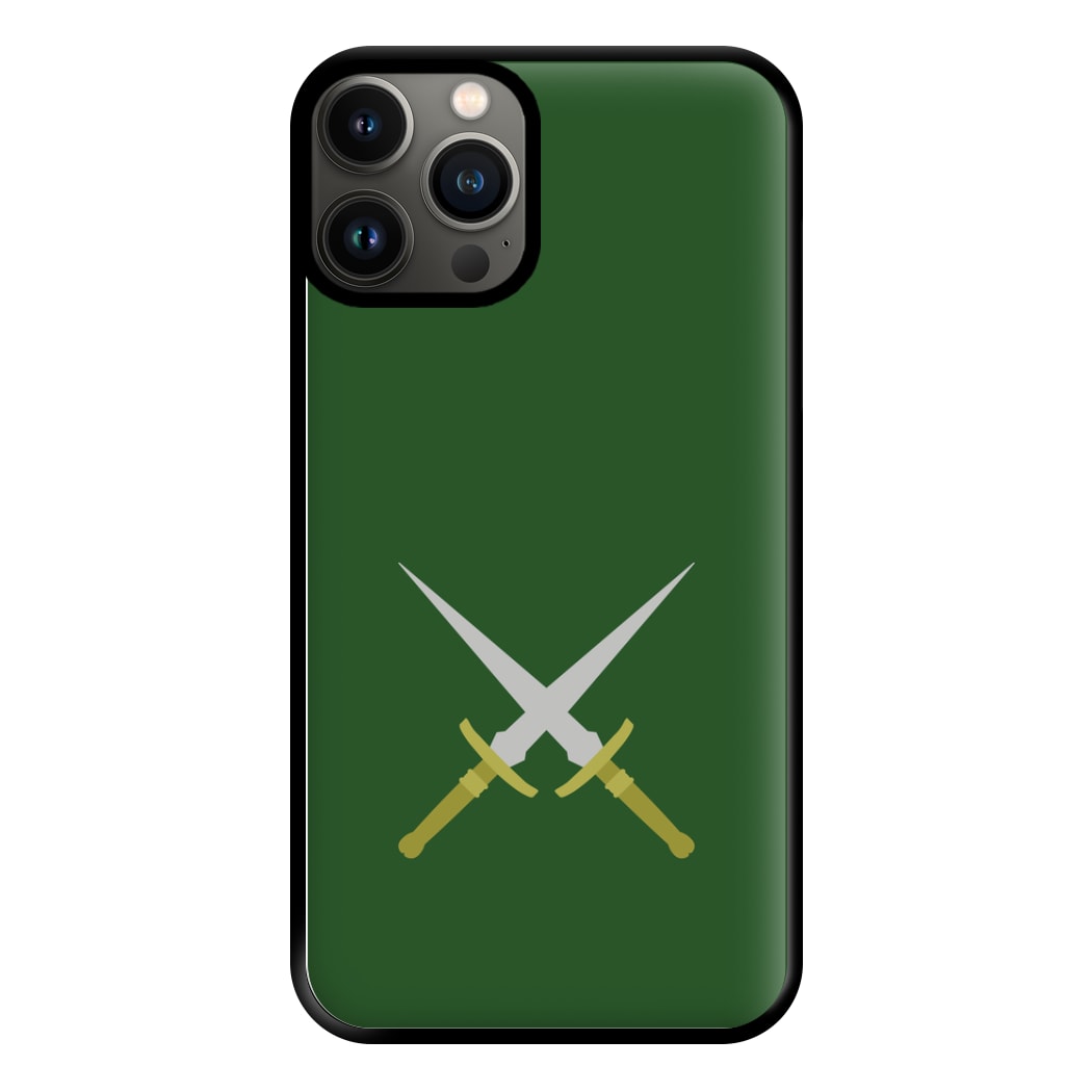 Double Daggers Phone Case for iPhone 13 Pro Max