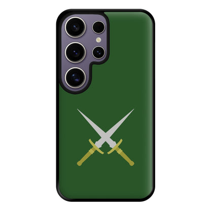 Double Daggers Phone Case for Galaxy S25 Ultra