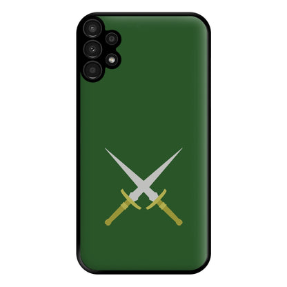 Double Daggers Phone Case for Galaxy A13