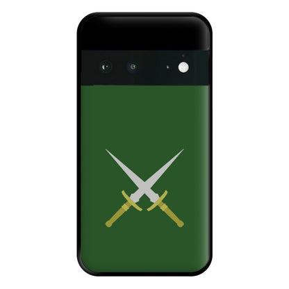 Double Daggers Phone Case for Google Pixel 6a