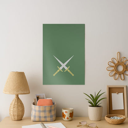 Double Daggers Art Print