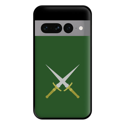 Double Daggers Phone Case for Google Pixel 7 Pro