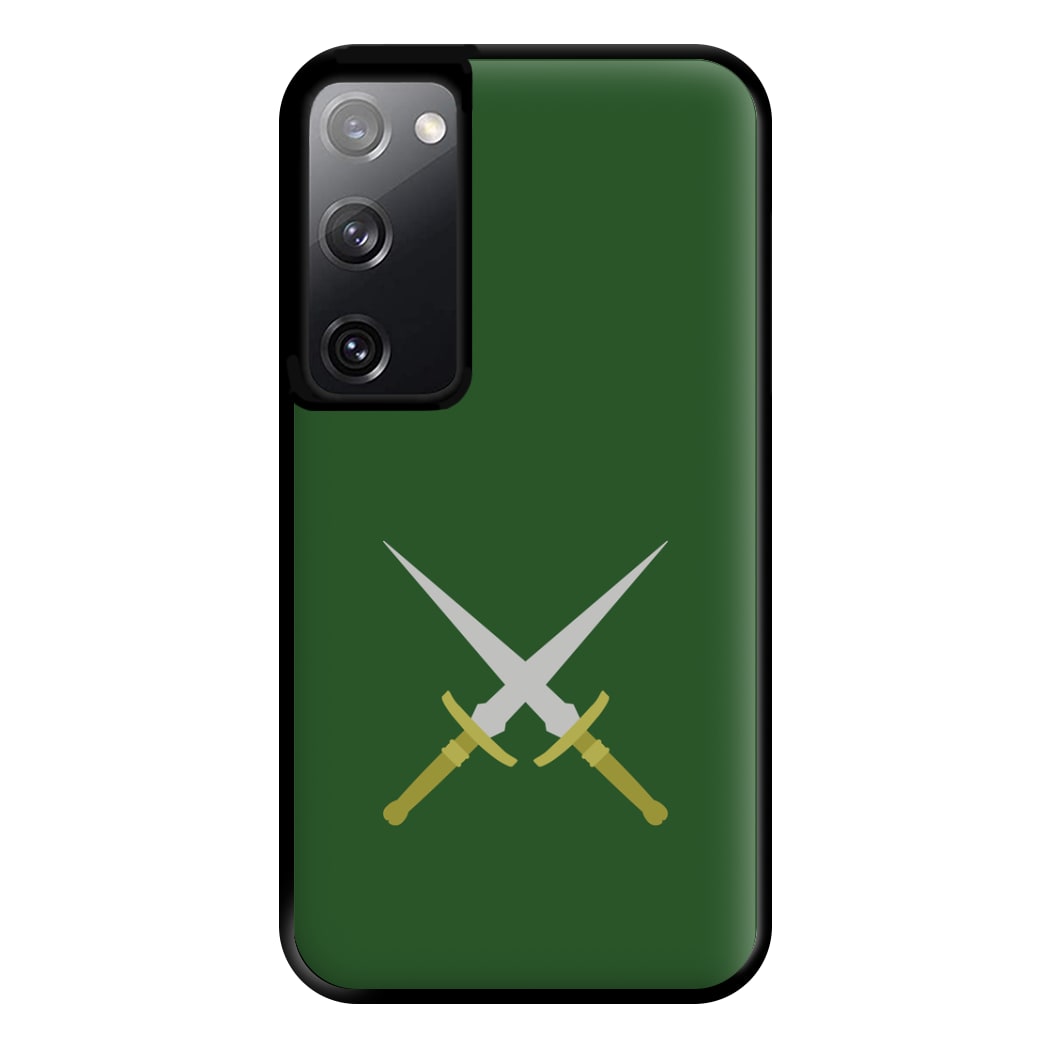 Double Daggers Phone Case for Galaxy S20