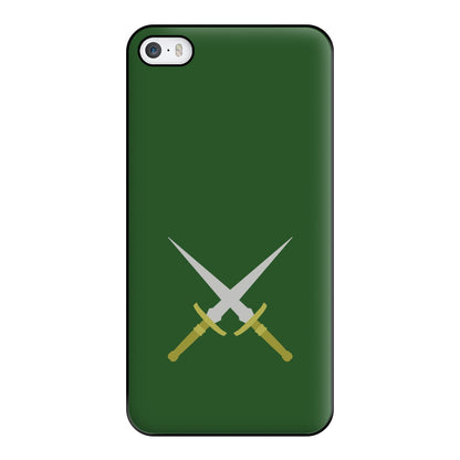 Double Daggers Phone Case for iPhone 5 / 5s / SE 2016