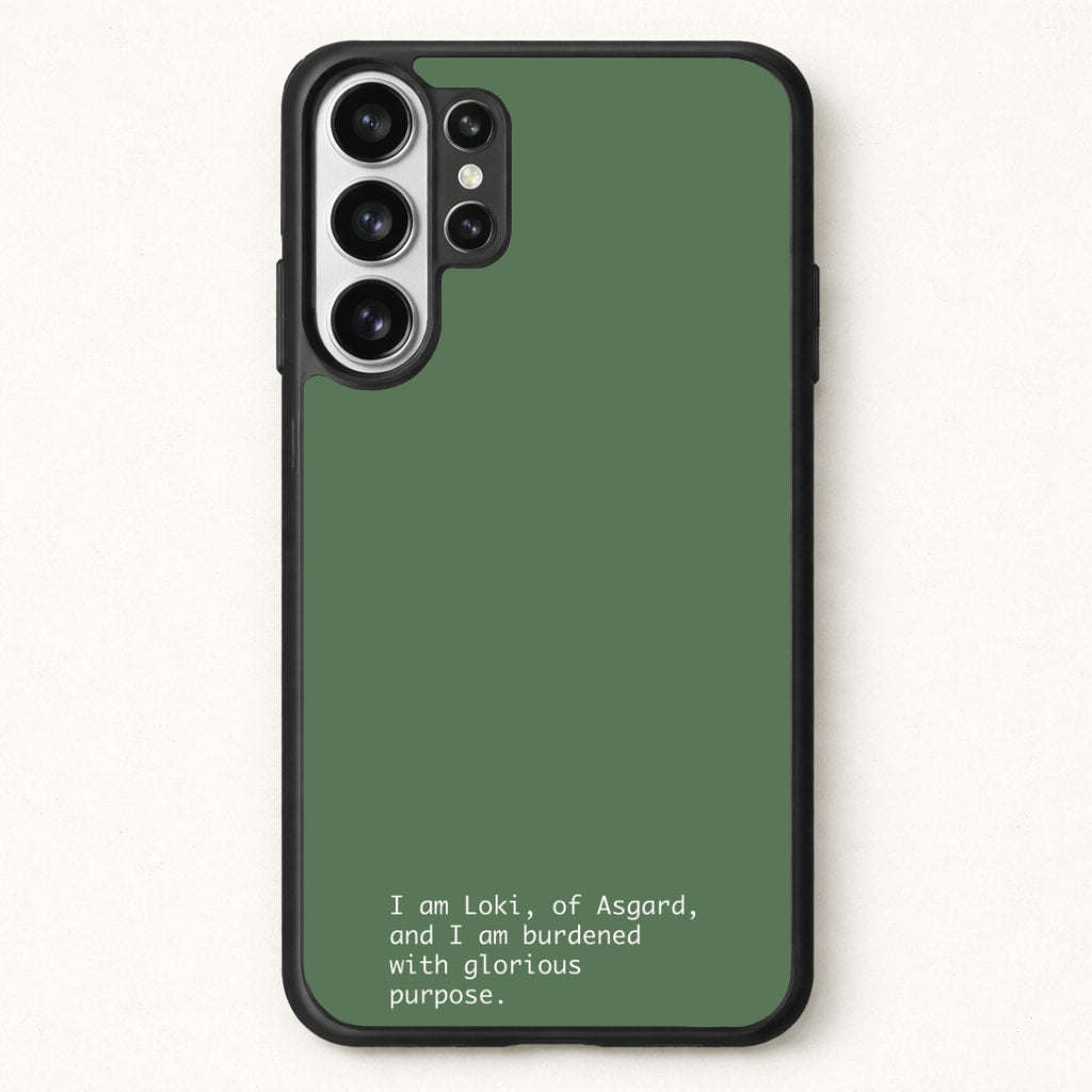 Burdened With Glorious Purpose Phone Case for Galaxy S26 Ultra