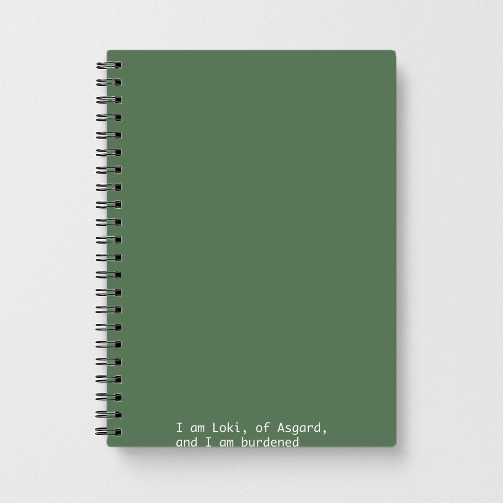 Burdened With Glorious Purpose Notebook