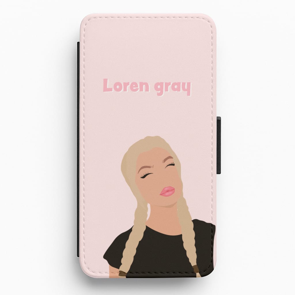 Loren Gray Cartoon Flip / Wallet Phone Case