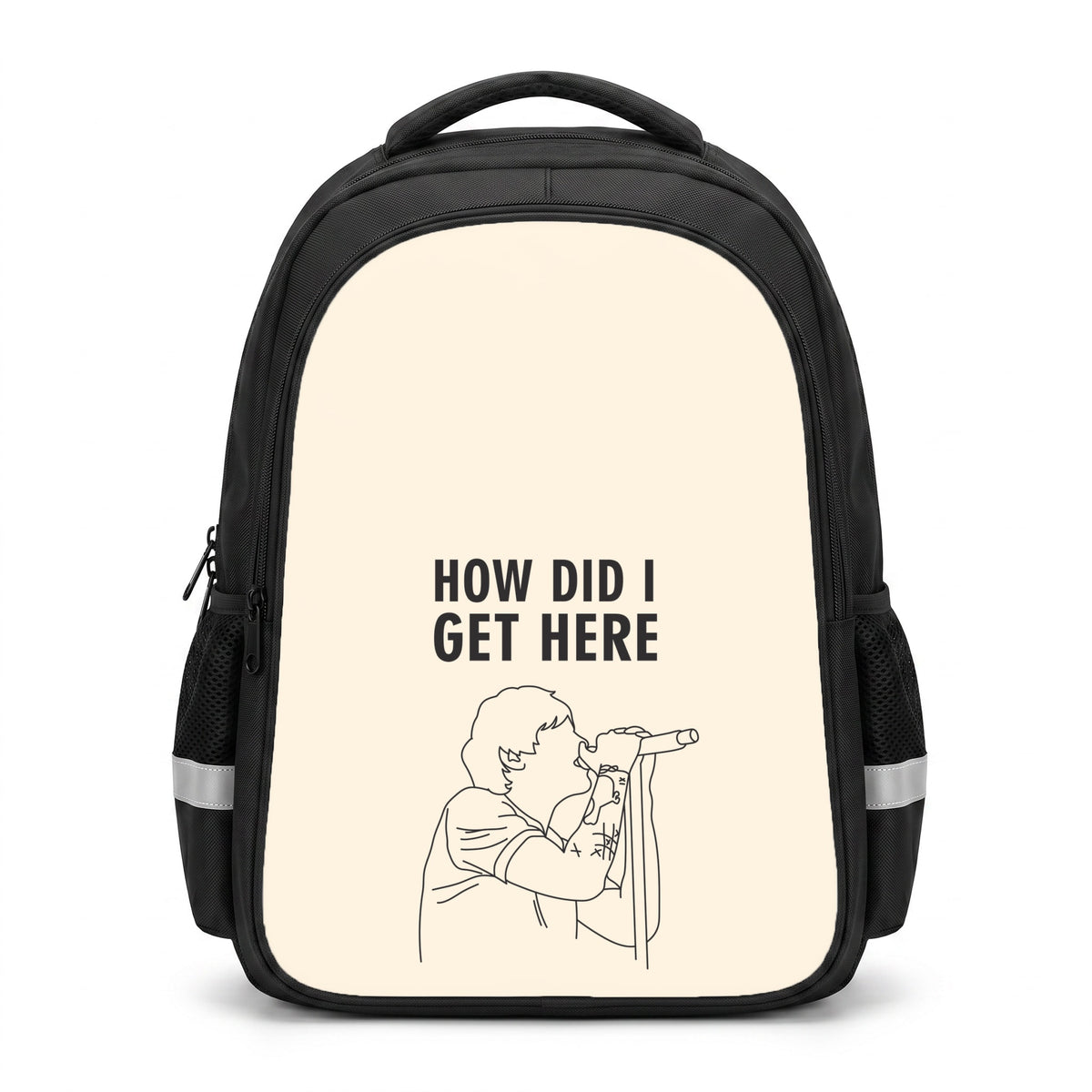 How Did I Get Here Outline Backpack